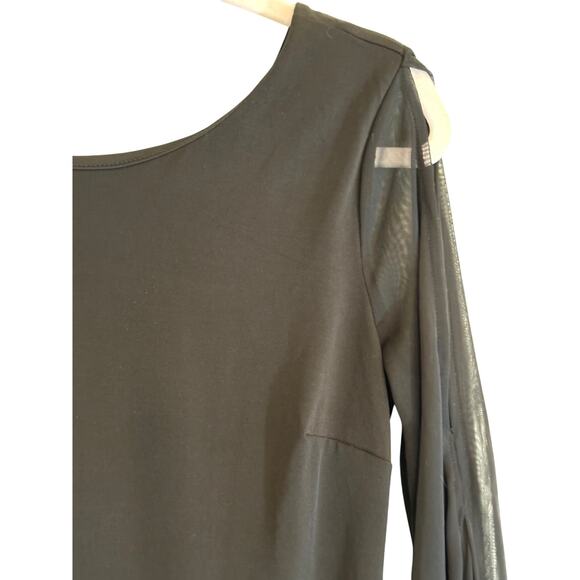 SWEET STORM Little Black Dress Costume Witch Halloween Fairy Goth Medium - Picture 5 of 7